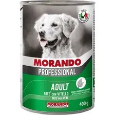 Влажный корм для собак Morando Professional Line Cane Veal паштет с телятиной и овощ. / M09890 (400г)