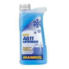 Антифриз MANNOL 51554 синий готовый G11 1 л 1.08 кг