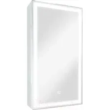 Шкаф с зеркалом для ванной Континент Allure Led 35х65 R