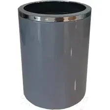 Стакан для зубной щетки и пасты Primanova Lenox M-E33-07 (серый)