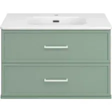 Brevita Тумба с умывальником Brevita Verde 80 Ver-09080-0102ЯB-OND080-01