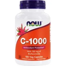 Витамины, минералы Now Foods Vitamin C-1000 (100 вег. капсул)