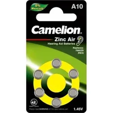Батарейка Camelion ZA10 BL6 6 шт