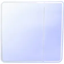 Symbolite Шкаф с зеркалом для ванной Каре 80x80 (с подсветкой, сенсор на зеркале)
