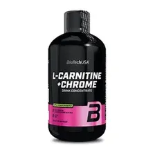 L-карнитин BioTech USA L-Carnitine+chrome (500 мл, апельсин)