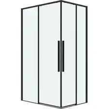 Душевой уголок Grossman Galaxy 80x80x195 300.K33.01.8080.21.00 (черный матовый/прозрачное стекло)