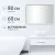 Saniteco LED OBF 4b 8060 s-1 600х800 11125066
