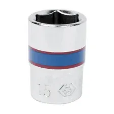 Головка торцевая шестигранная 1/4" 15 мм KING TONY 233515M