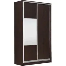 Шкаф-купе Рэйгрупп 158 VVX Elgon РГ-10.05 (венге/хром)