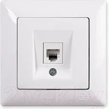 Розетка Gunsan Visage 01 28 11 00 157 129 (белый)