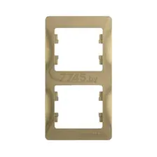 Рамка Schneider Electric Glossa GSL000406 (титан)