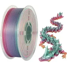 Пластик для 3D-печати Kingroon New PLA Silk Rainbow 1.75mm / HC258 (1кг)