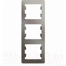 Рамка для выключателей и розеток Systeme (Schneider) Electric Glossa GSL001207