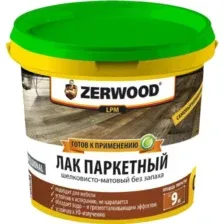 Паркетный лак Zerwood акрил-уретановый, матовый, 900 г