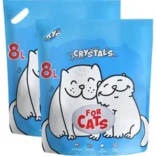 Наполнитель для туалета For Cats Силикагелевый / TUZ034 (2х8л/3.1кг)