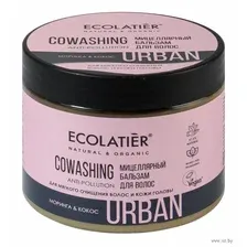 Бальзам Ecolatier Ковошинг-бальзам мицеллярный для волос моринга & кокос 380 мл