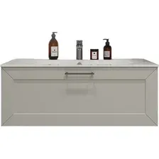 TERMINUS Тумба с умывальником Виктория 100x38x45 с 1 ящиком VIC101001900301O (белый)