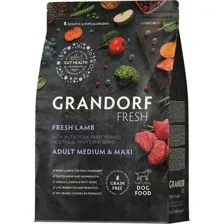 Сухой корм для собак Grandorf Adult Medium&Maxi Breeds Fresh Lamb&Sweet Potato (3кг)