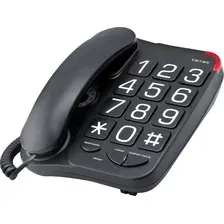 Проводной телефон Texet TX-201 (черный)