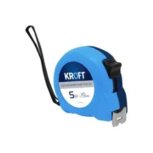 Рулетка пластиковая 5 м х 19 мм KROFT