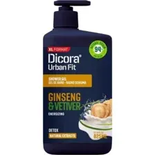 Гель для душа Dicora Vetiver & Ginseng Energy (825мл)