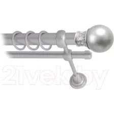 Карниз для штор Lm Decor Тифани 037 2р гладкий 25/16мм (сатин, 2.8м)