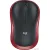 Мышь Logitech M186 (черный/красный)
