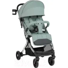 Коляска прогулочная «книга» Farfello Comfy Go Comfort CG-103 (зеленый/серебристый)