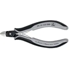 Кусачки боковые (бокорезы) Knipex 7912125ESD