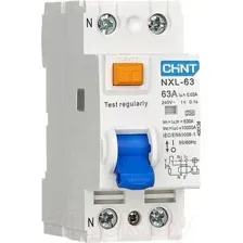 Устройство защитного отключения Chint 1п+N 63А 30мА NXL-63 (R) 280724