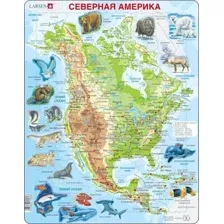 Мозаика/пазл Larsen Животные Северной Америки A32-RU