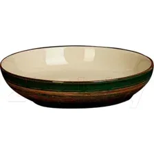 Салатник Luxstahl China Town HM04111-9 фк8509 (слоновая кость/зеленый )