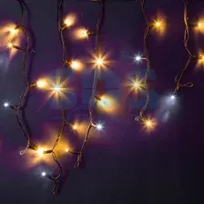 Гирлянда бахрома Neon-Night Айсикл 255-236 (теплый белый)
