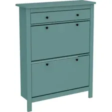 Тумба для обуви Mio Tesoro Сага 92x122 (темно-бирюзовый)