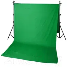 Фон для съемки GreenBean хромакей Field 2.4 х 5.0 Green