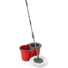 Набор для уборки Verde Spin Mop, красный