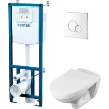 Унитаз подвесной с инсталляцией Santek Борель Пэк 1WH501544