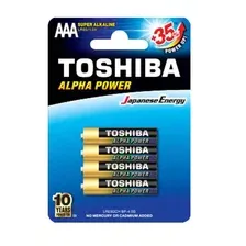 Элемент питания TOSHIBA LR03GCH BP-4 Super Alkaline