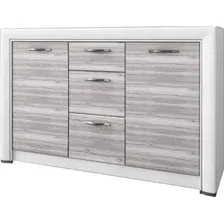 Тумба Anrex Olivia 2D3S (вудлайн кремовый/дуб анкона)