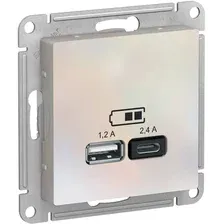 Розетка USB Systeme Electric AtlasDesign ATN000439