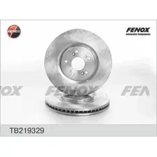 Тормозной диск FENOX TB219329 вентилируемый , передняя ось