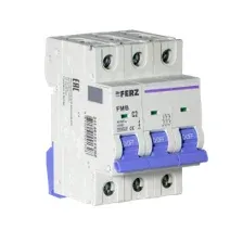 Выключатель автоматический FMB-C 10kA 3P 02 х-ка C Dr.Ferz