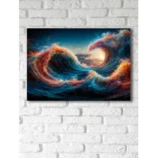 Картина на стекле STAMPRINT "Бушующее море 1" AR070 70х100 см
