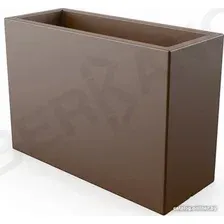 Кашпо Berkano Cubric 100*70 DB (коричневый)