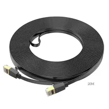 Кабель Hoco US07 RJ45 - RJ45 (20 м, черный)