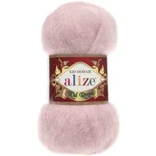 Пряжа для вязания Alize Kid royal 161 (500 м, пудра)