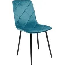 Стул AksHome Mira (морской велюр HLR60/черный)