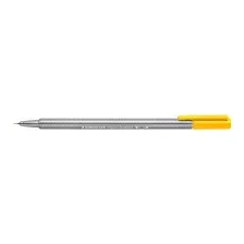Ручка капиллярная Staedtler Триплюс / 334-110 (ярко-желтый)