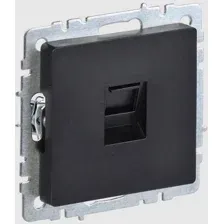 Розетка компьютерная IEK Brite РК10-БрЧ