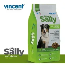Vincent Sally Adult Manzo (Говядина) 10 кг